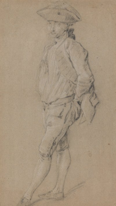 Full-length Study of a Young Man by Richard Wilson